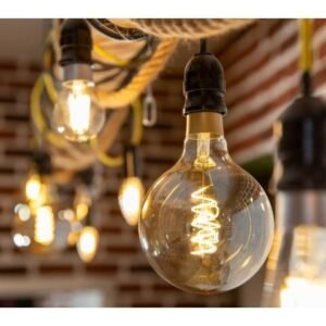 Lámpara LED Shelly Vintage G125 Wi-Fi E27 4W Dimmable