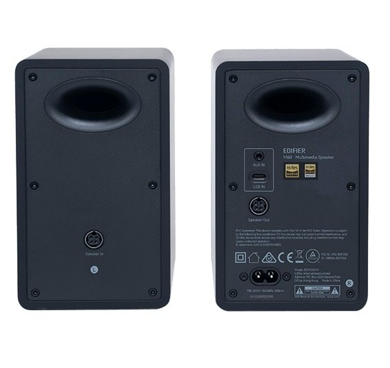 Parlantes 2.0 Edifier M60 66W Bluetooth Negro
