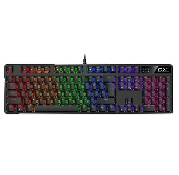 Teclado Genius Scorpion K12 Mec谩nico RGB USB