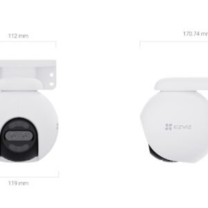 Cámara Ezviz H80x Dual 4K 8MP Wi-Fi Motorizada