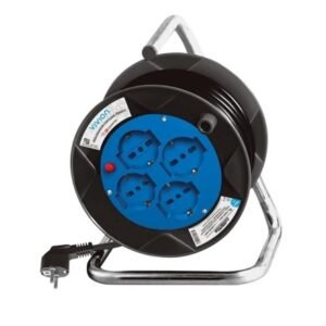 Alargue Carrete Conatel 15m 4xSchuko 2500W