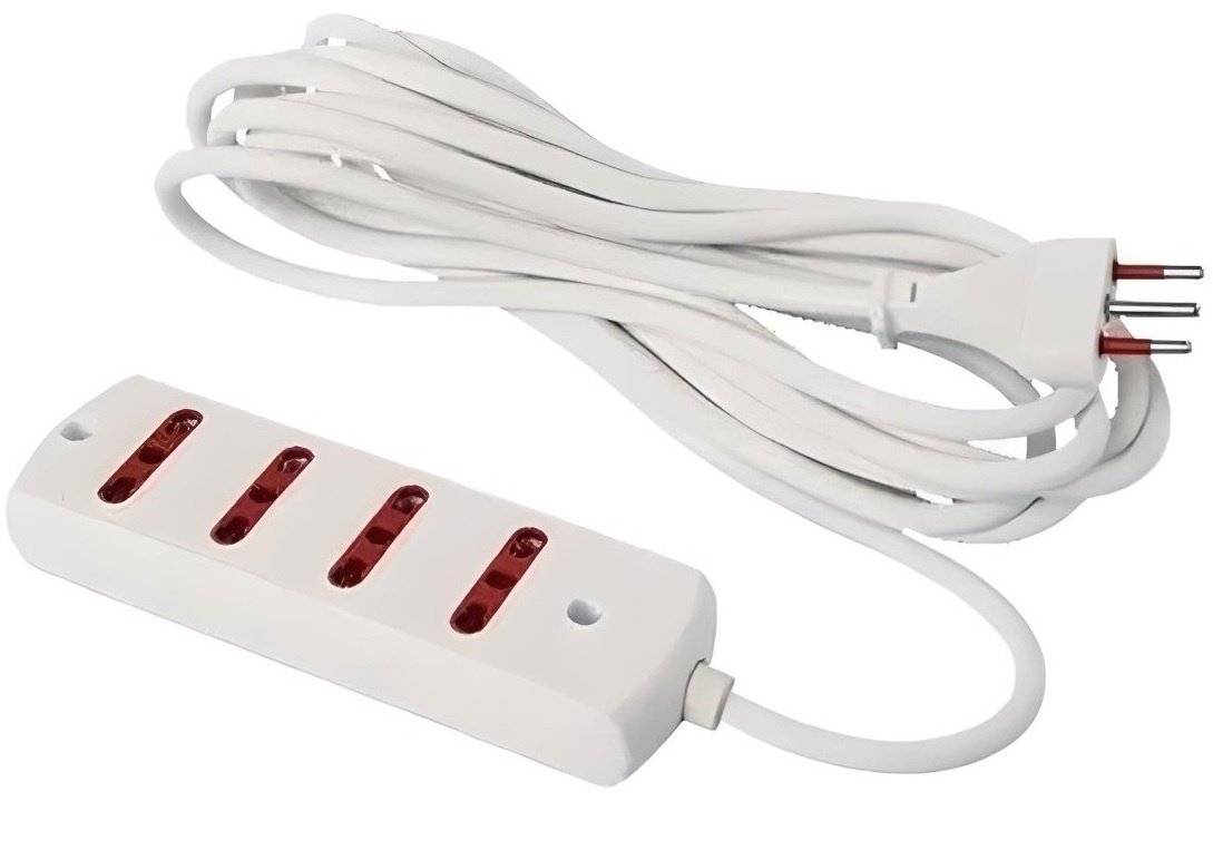Alargue Conatel 5m 4x Bipaso 3L Blanco