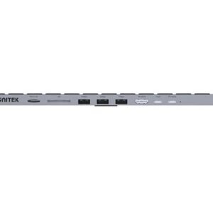 Teclado con HUB USB-C Unitek 9 en 1 PD 100W