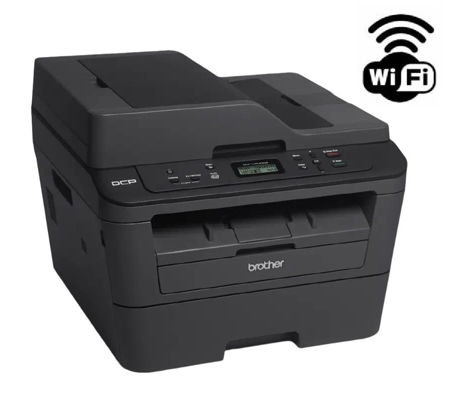 Multifunción Láser Brother DCPL2540DW Monocromática Dúplex WiFi Red