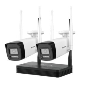 Kit Wi-Fi Hikvision EasyLink 2 cámaras bullet 4MP con NVS