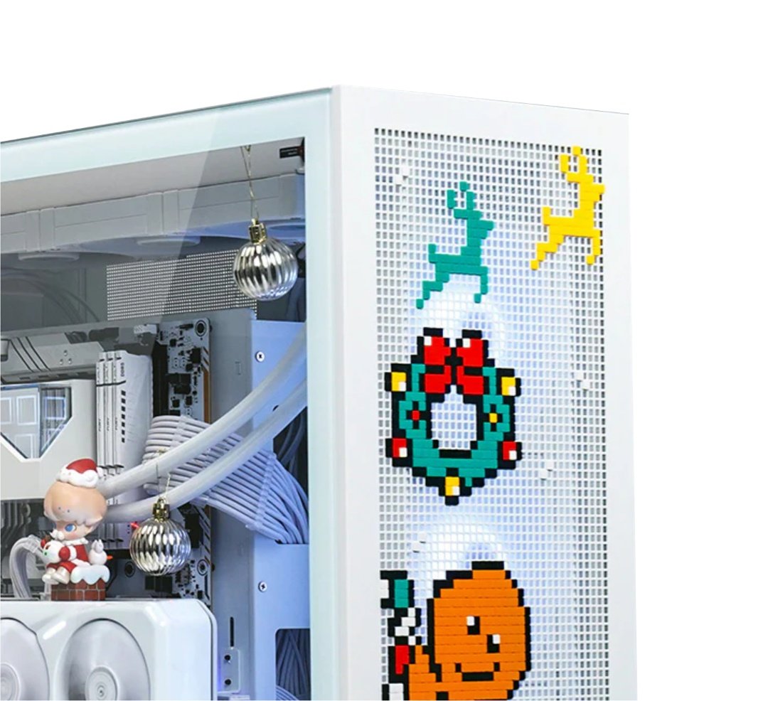 Pines DeepCool Pixel Series Verde para personalizar gabinetes