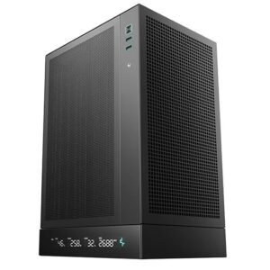 Gabinete DeepCool CH170 Digital ITX Vertical Negro
