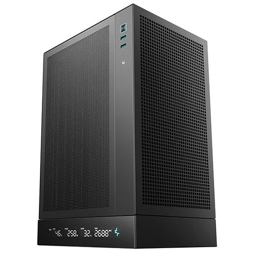 Gabinete DeepCool CH170 Digital ITX Vertical Negro