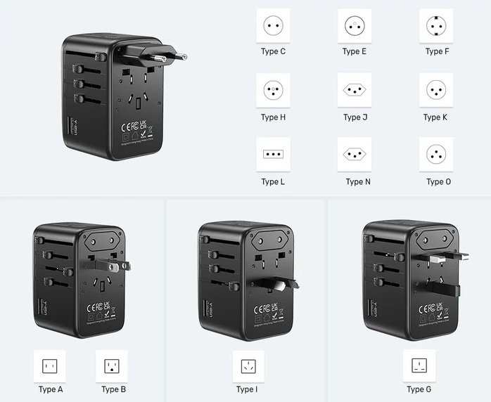 Cargador / Adaptador Universal Unitek 100W