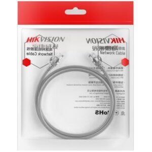 Cable Patchcord Hikvision Cat6 Gris 1 Metro
