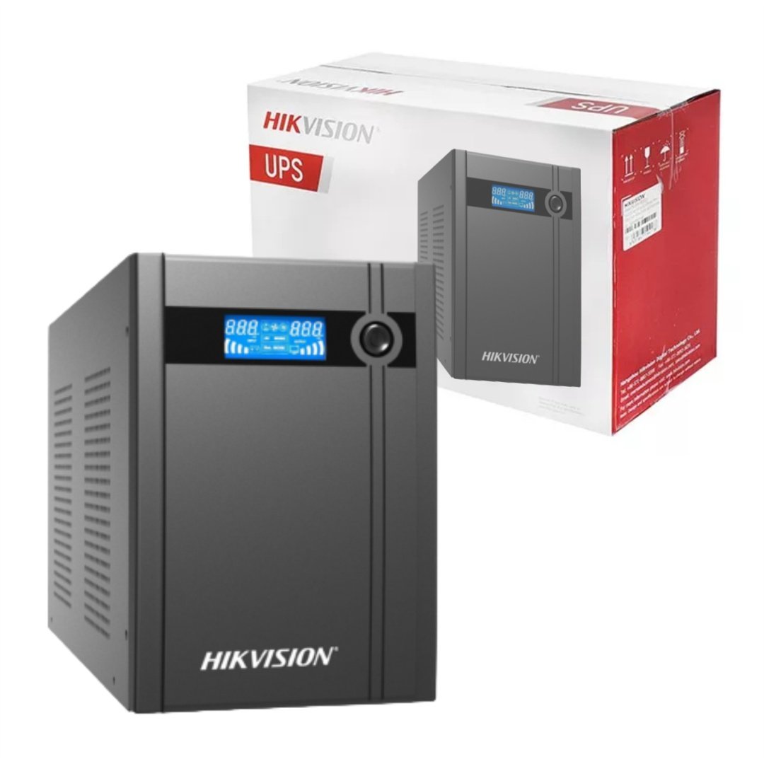 UPS Hikvision 3000va / 1800w con pantalla LCD