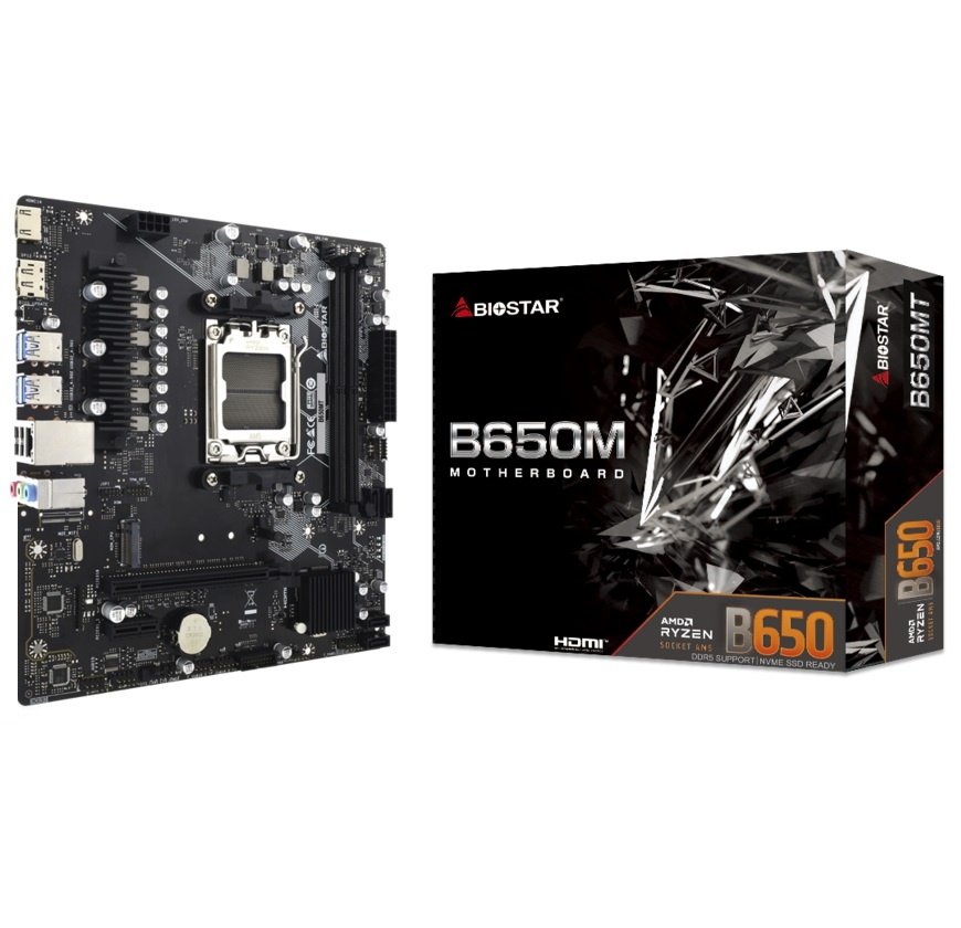 Motherboard BioStar B650MT AM5 DDR5 Micro-ATX