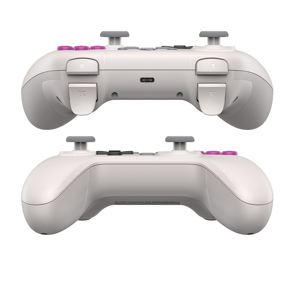 Joystick GameSir T4 Nova HD Rumble blanco Bluetooth