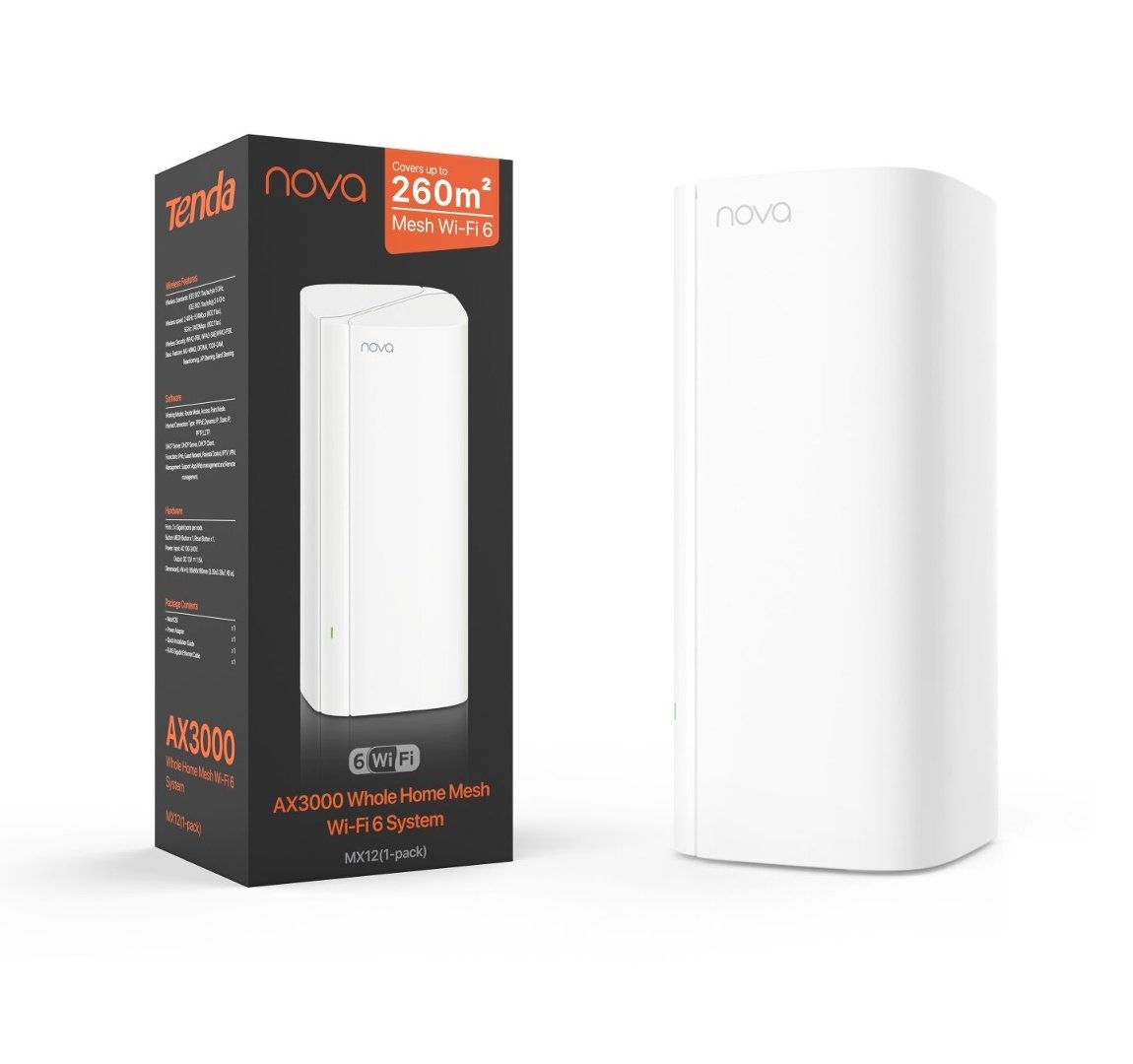 Router WiFi Mesh Tenda Nova MX15 Pro AX5400