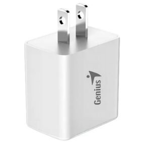 Cargador Genius PD-20AC 20W USB-C y USB-A Blanco