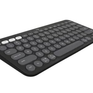 Teclado Logitech K380S Pebble Keys 2 Bluetooth Grafito