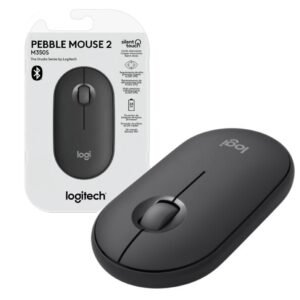 Mouse Logitech M350S Pebble 2 Bluetooth Grafito