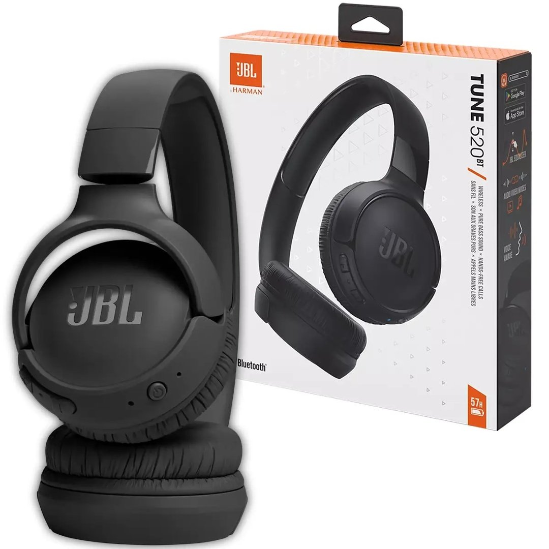 Audífonos JBL T520 Bluetooth Negro