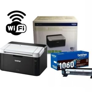 Combo Impresora Láser Brother HL-1212W Wi-Fi Monocromática + Tóner Original