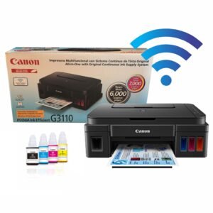 Impresora Multifunción Canon Pixma G3110 WiFi 4800 dpi Tinta Continua