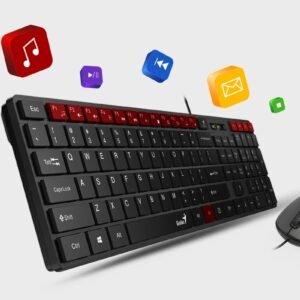 Combo Teclado y Mouse Genius SlimStar C126 USB Negro