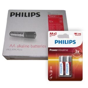 Pack de 12 Blister Pilas Philips Powerlife 1.5V AA x 2 Unidades