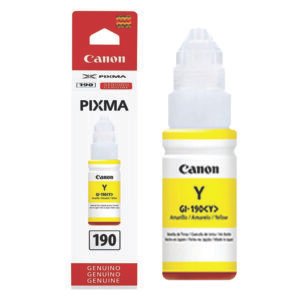 Botella de Tinta Original Canon GL-190 Amarilla