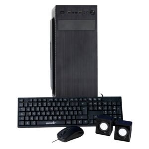 Gabinete ATX Comstar Negro con Fuente 600W y Periféricos