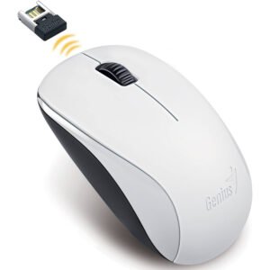 Mouse Genius NX-7000 Inalámbrico Óptico Blanco