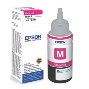 Botella de Tinta Original Epson T664320 70ml Magenta