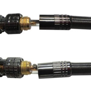 Conector BNC NRG+ Metálico para Coaxil