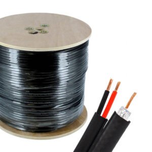 Cable Siamés NRG+ Coaxial + Corriente RG59 Bobina 305m
