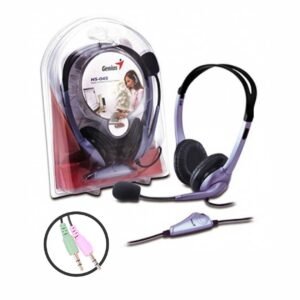 Audífonos Genius HS-04S c/Micrófono Anulación Ruido