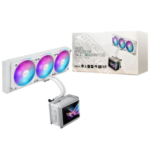 Cooler Líquido Asus ROG Ryuo IV SLC 360mm 2K AMOLED Blanco