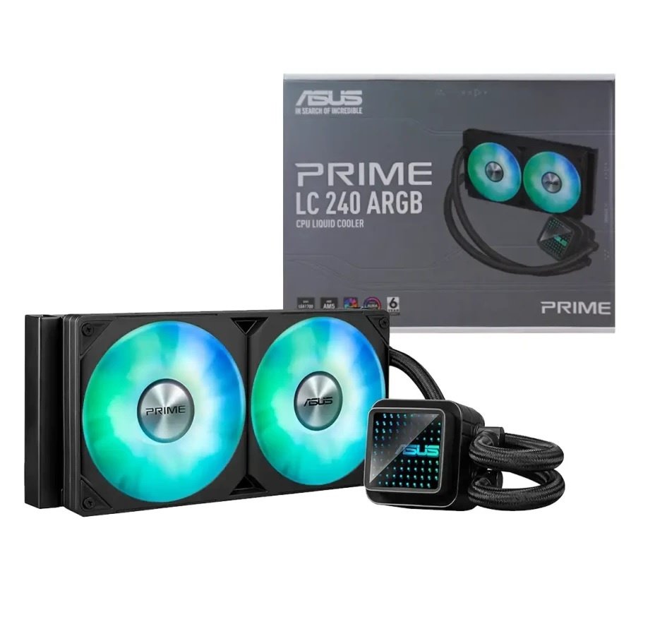 Cooler Líquido Asus Prime LC 240 ARGB 240mm