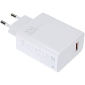 Cargador Xiaomi 67W HyperCharge USB A