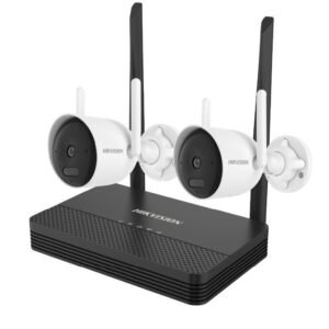 Kit Wi-Fi Hikvision EasyLink 2 cámaras 4MP de exterior con NVS