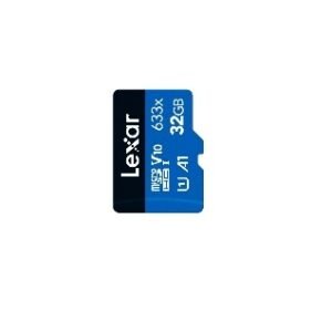 Memoria microSDHC Lexar 32GB 633x UHS-I A1 Blue Series