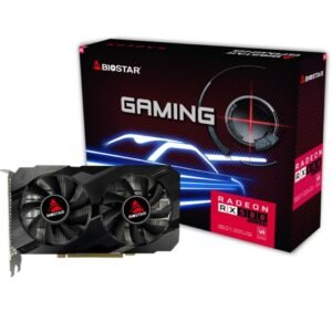 Tarjeta de Video BioStar RX580 8GB GDDR5 Negro