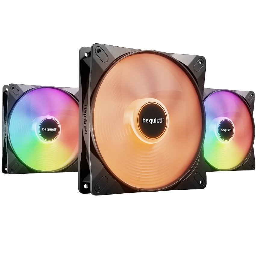 Fan be quiet! Light Wings LX 140mm PWM HS x 3