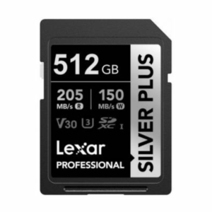 Memoria SDXC Lexar Pro 512GB UHS-I Silver Plus