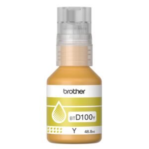 Botella de Tinta Brother BTD100Y Amarilla