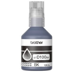 Botella de Tinta Brother BTD100BK Negra