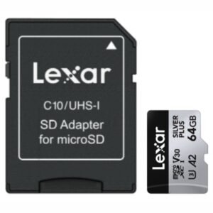 Memoria microSDXC Lexar Professional 64GB Silver Plus