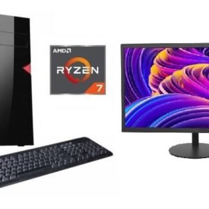 Combo PC AMD Ryzen 7 5700G 8GB RAM + Monitor Hikvision 18.5 HD HDMI